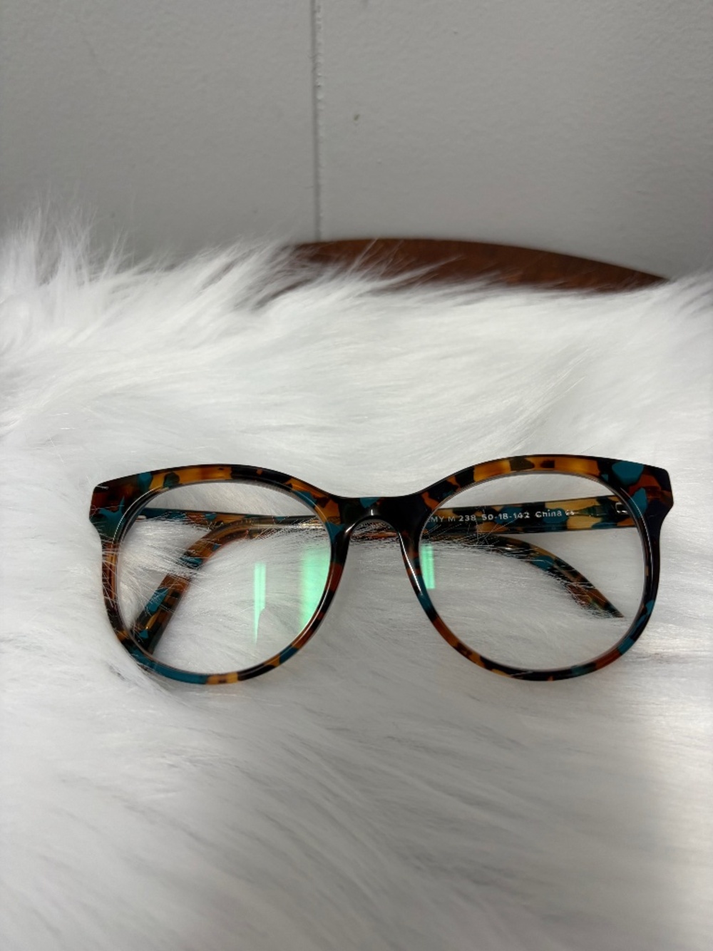Warby Parker Remy Eyeglasses Women's Multi Color Tortoise Shell 50-18-142